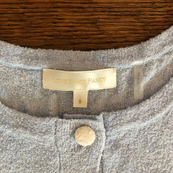 LoveShackFancy Aidyn Cropped Cardigan - Size Small - Picture 4 of 12